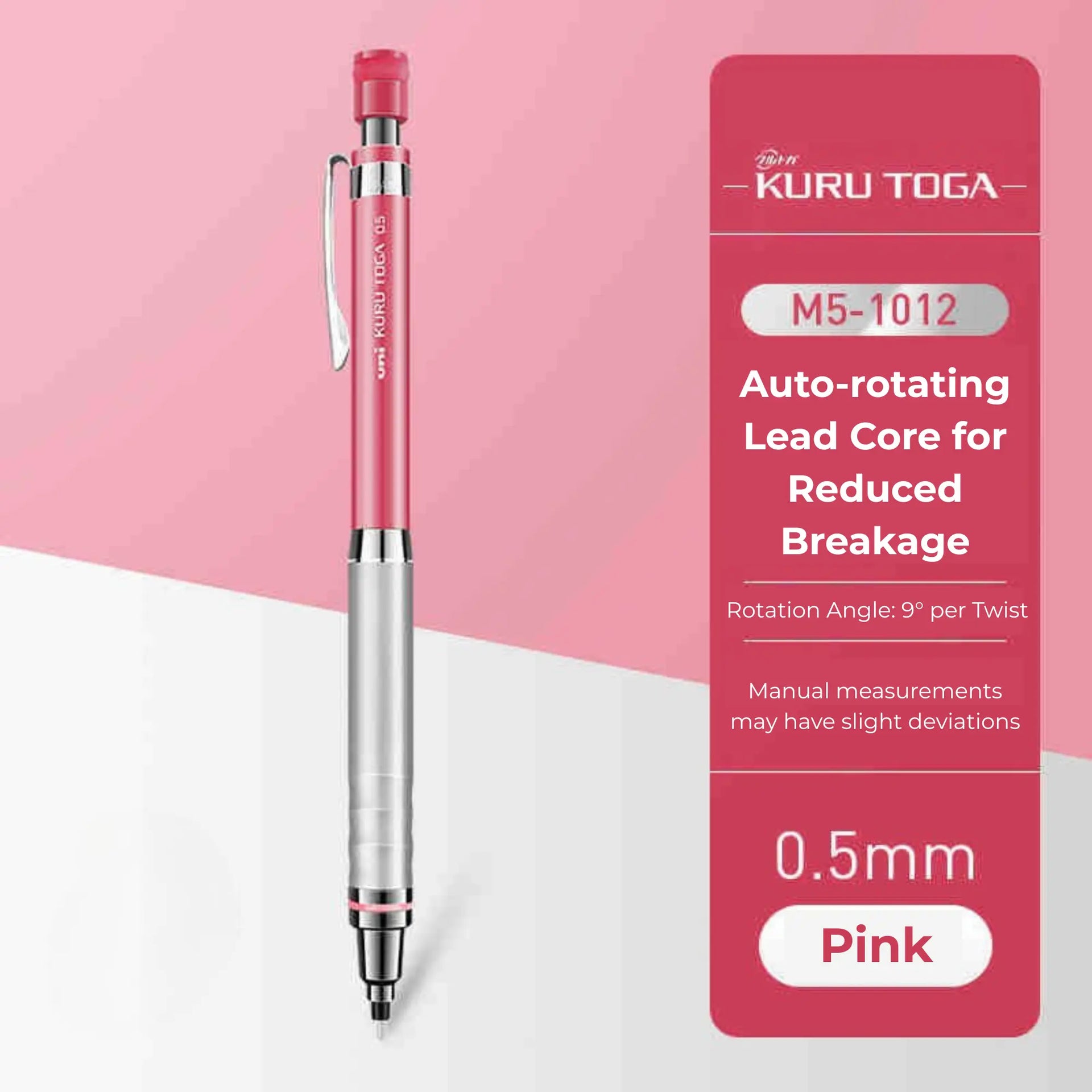 Jual UNI Kuru Toga Advance Upgrade Model Mechanical Pencil 0.5 mm - 0.3 Mm - Red di Seller Jual UNI Kuru Toga Advance Upgrade Model Mechanical Pencil 0.5 mm - 0.3 Mm - Red di Seller