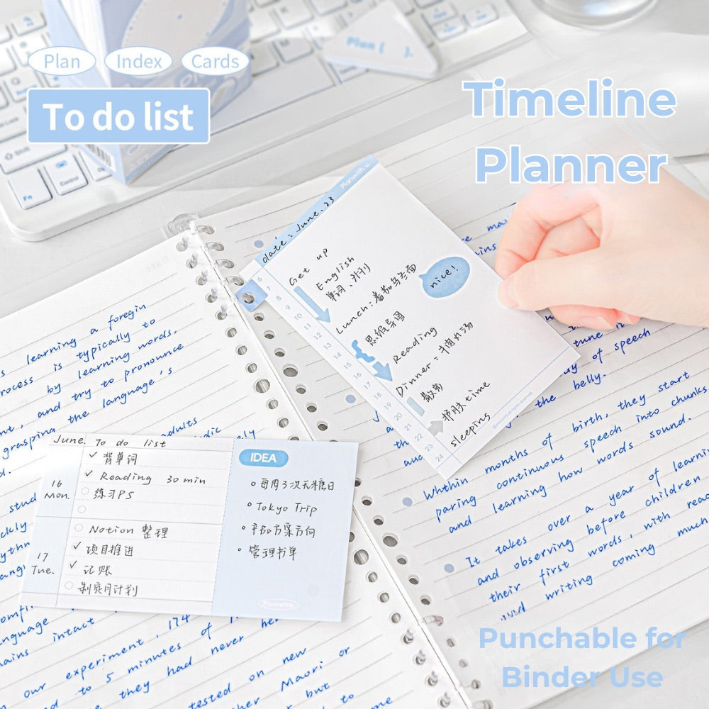 Useful Index Card Set – 144 Notes with Matching Tabs for Study & Work