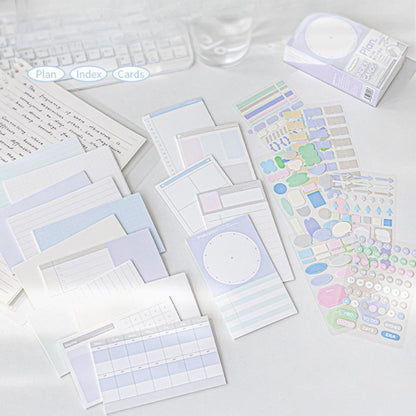 Useful Index Card Set – 144 Notes with Matching Tabs for Study & Work