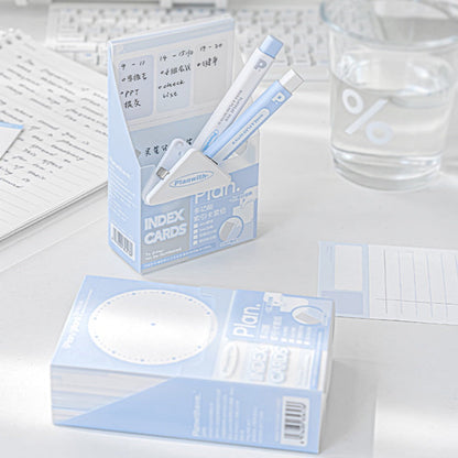 Useful Index Card Set – 144 Notes with Matching Tabs for Study & Work