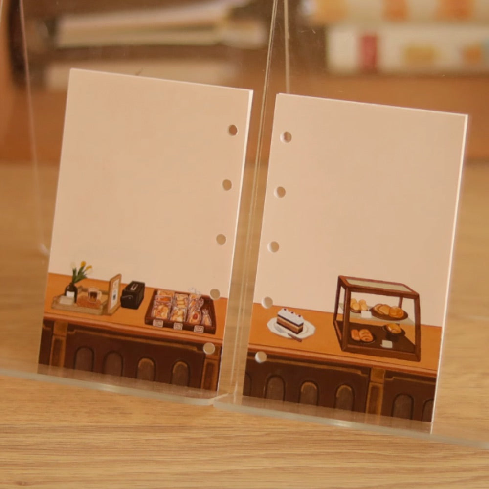 Vintage Desserts M5/A7/A6 Notebook Refill Pages