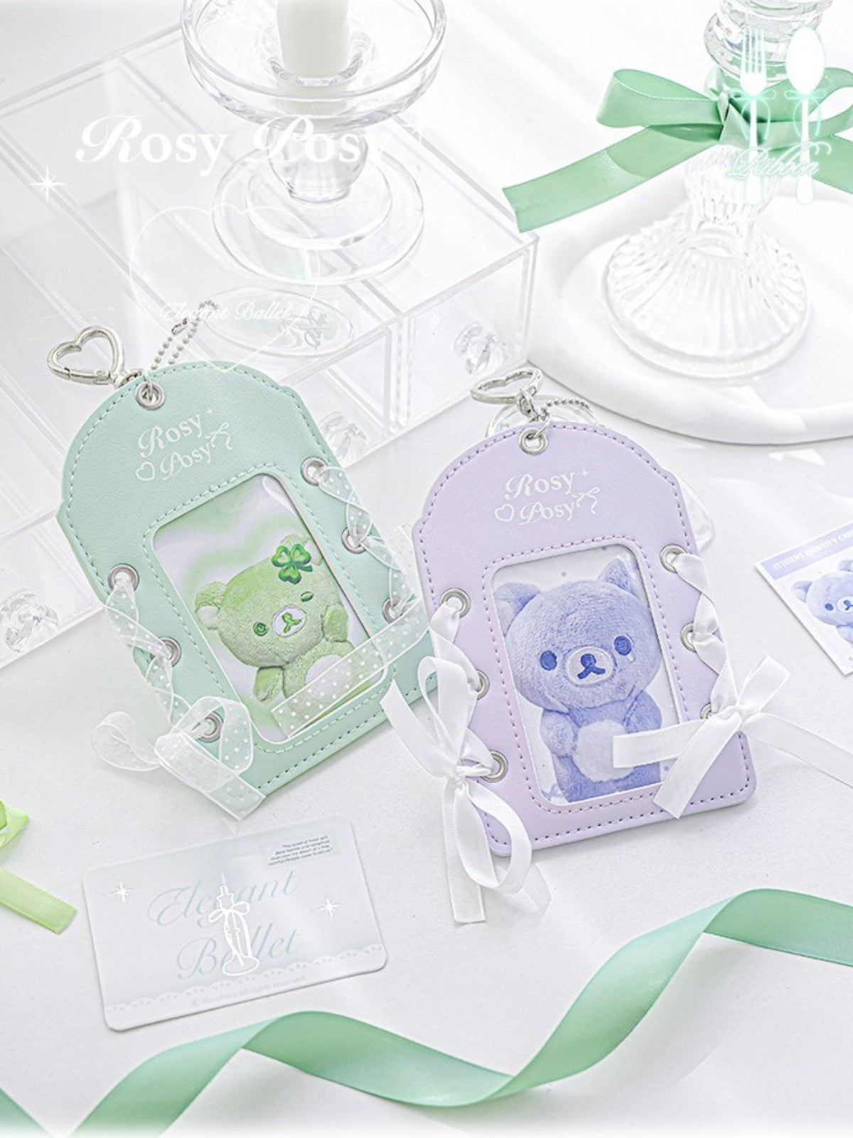 Ballet Dream PU Leather Card Holder