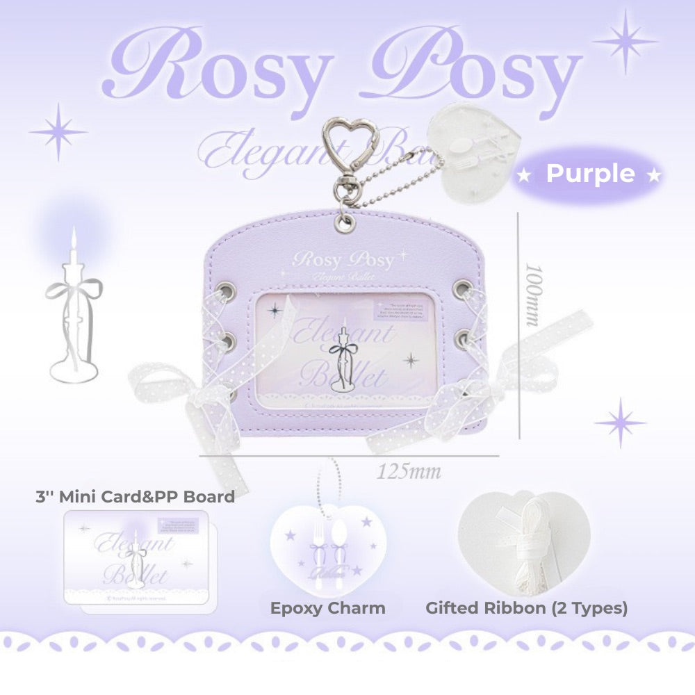 Ballet Dream PU Leather Card Holder