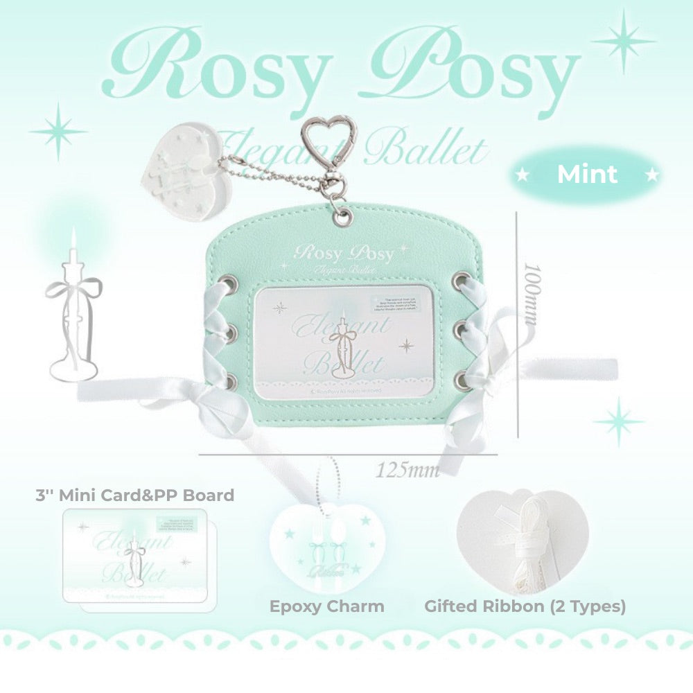 Ballet Dream PU Leather Card Holder