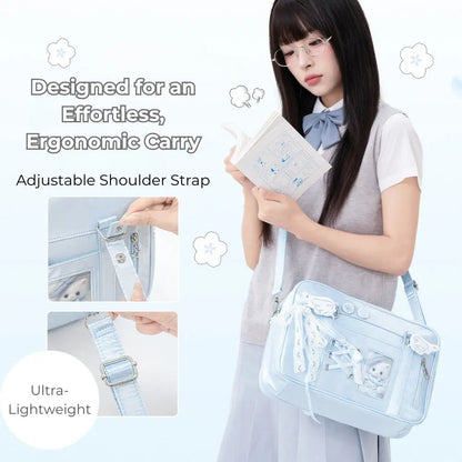 Balletcore Japanese Style Crossbody Shoulder JK Ita Bag ChicChoi