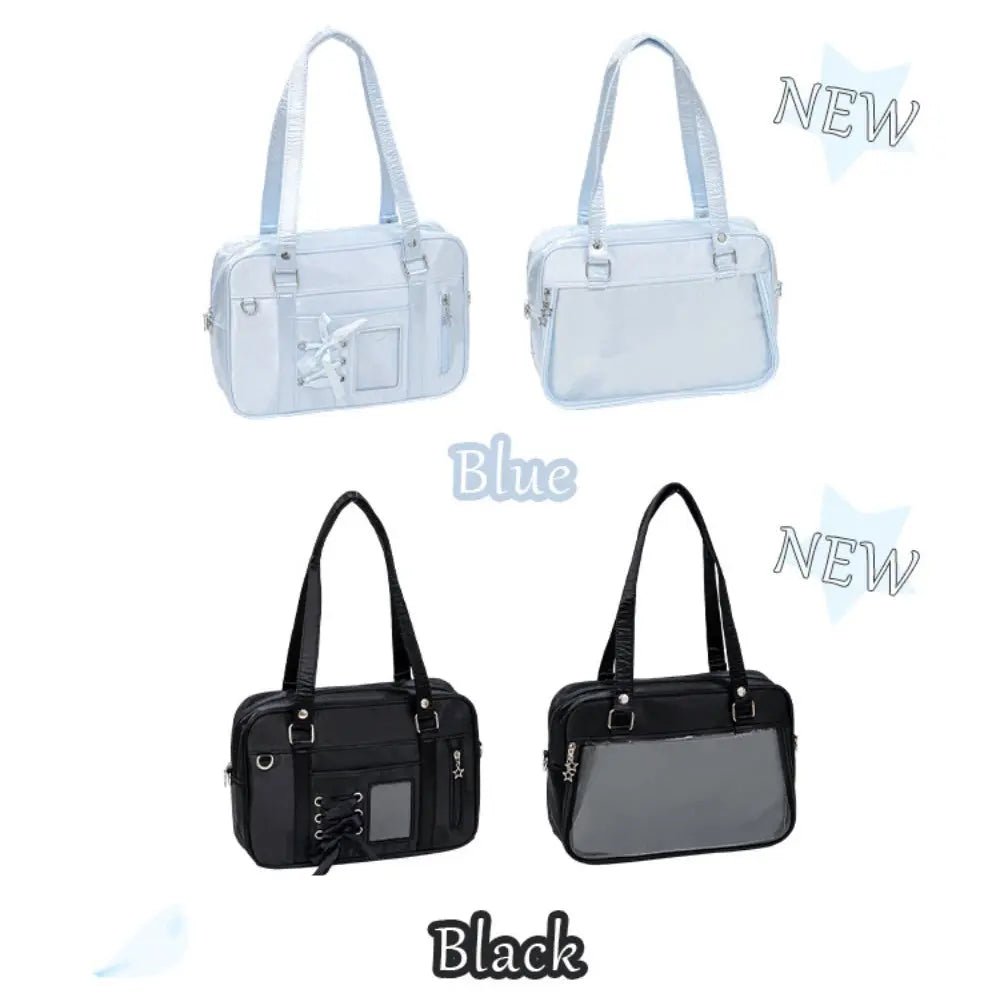 Balletcore Japanese Style Crossbody Shoulder JK Ita Bag - ChicChoi