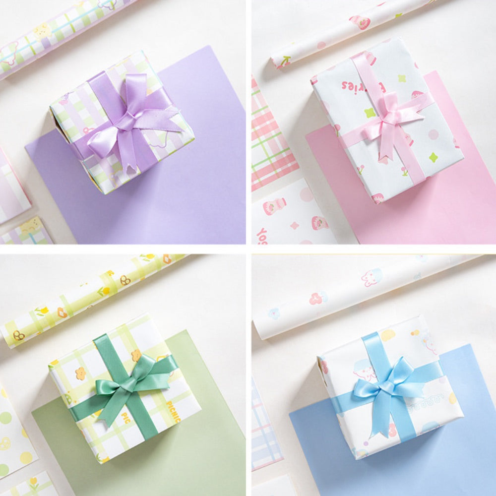 “Holding Something Adorable” Gift Wrapping Paper