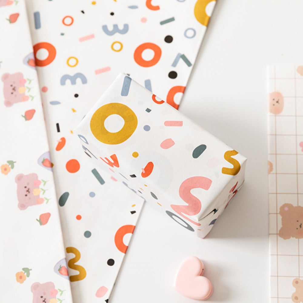 “Holding Something Adorable” Gift Wrapping Paper