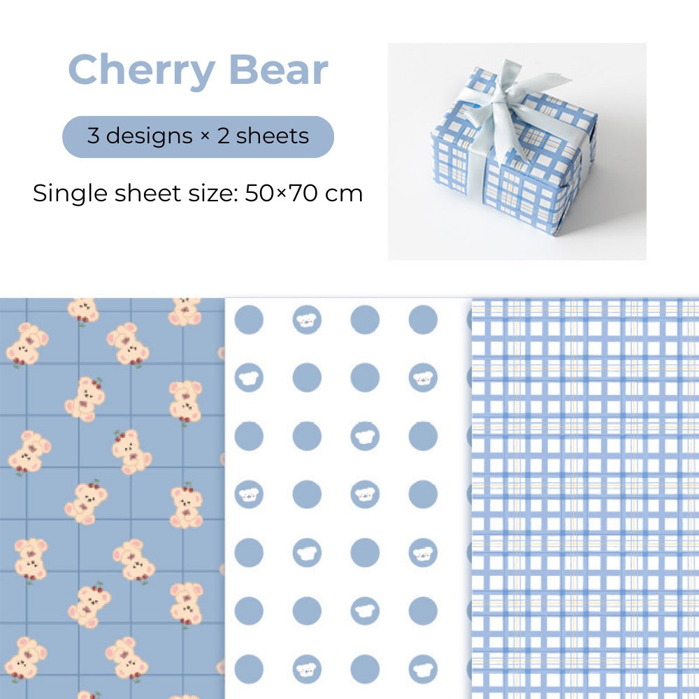 “Holding Something Adorable” Gift Wrapping Paper