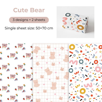 “Holding Something Adorable” Gift Wrapping Paper