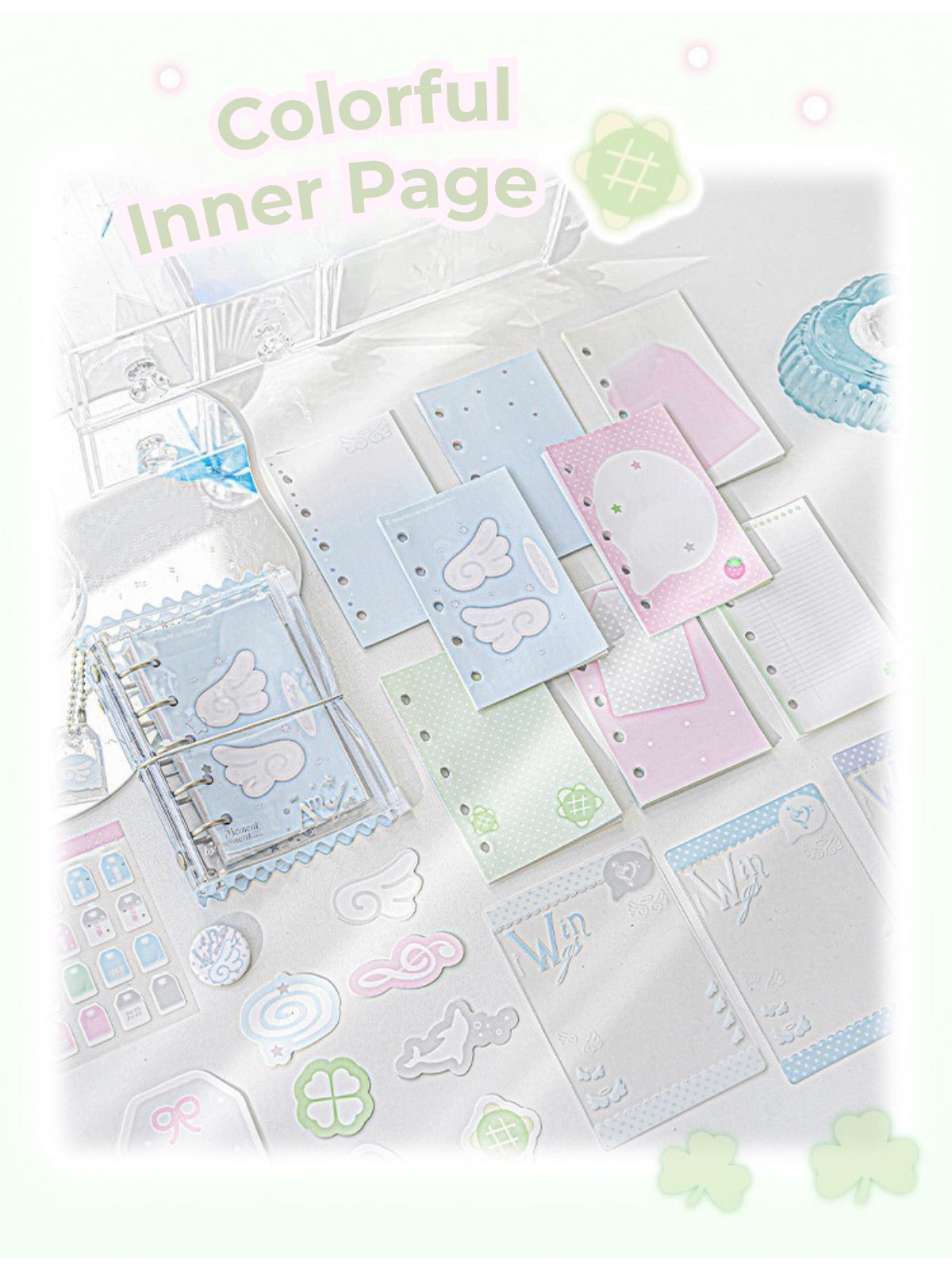 M5 Zipper Pocket Customizable Loose-Leaf Binders & Paper