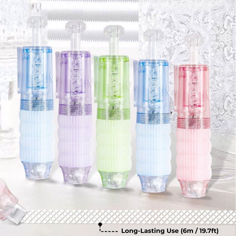 Retractable Dot Glue Pen – Erasable Adhesive Tape Roller