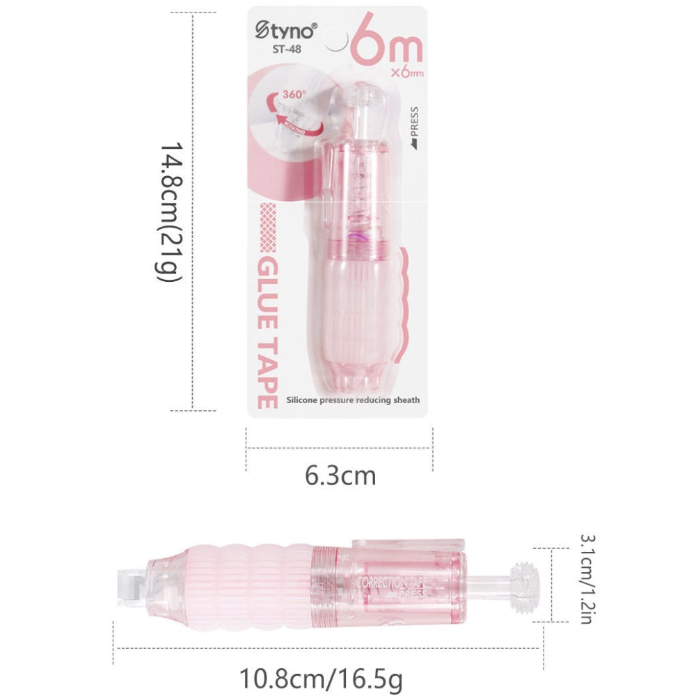 Retractable Dot Glue Pen – Erasable Adhesive Tape Roller