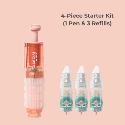 Retractable Dot Glue Pen – Erasable Adhesive Tape Roller