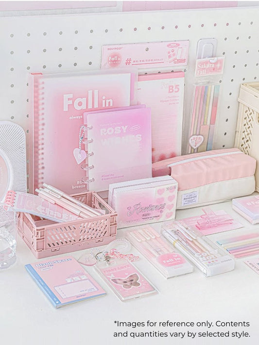 Sakura Pink Stationery Mystery Set - All-in-One School Supplies Gift