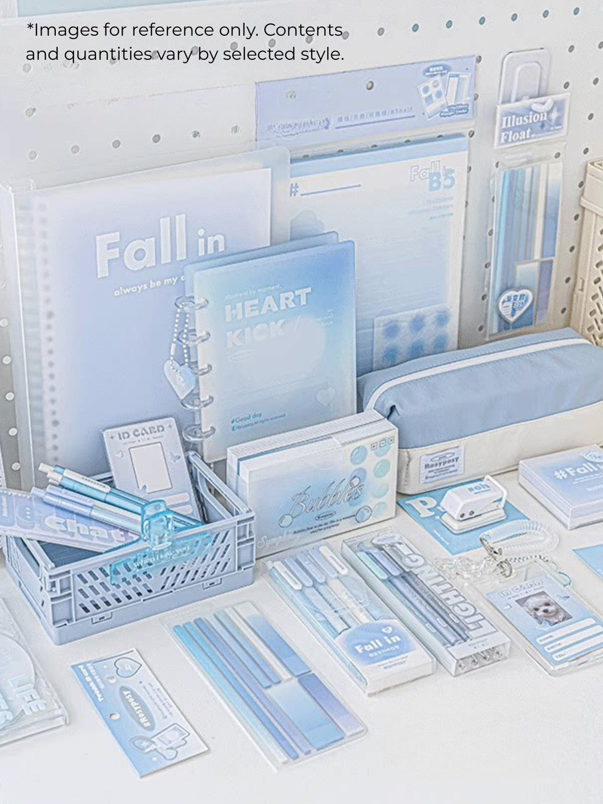 Azure Blue Stationery Mystery Set - All-in-One School Supplies Gift