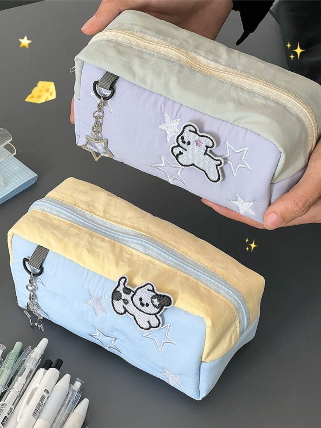 Sweet Cake Brick Aesthetic Pencil Pouch