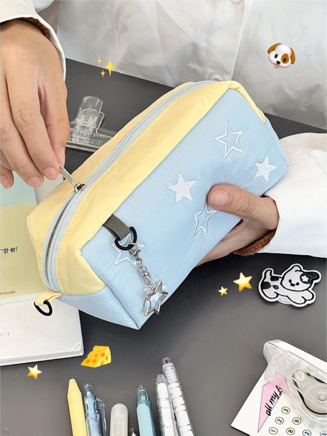 Sweet Cake Brick Aesthetic Pencil Pouch