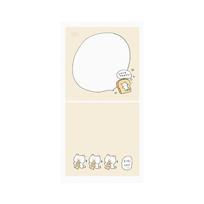 Pile-Up PuPu B5 Paper Pad | Weekly Planner | Memo Pad