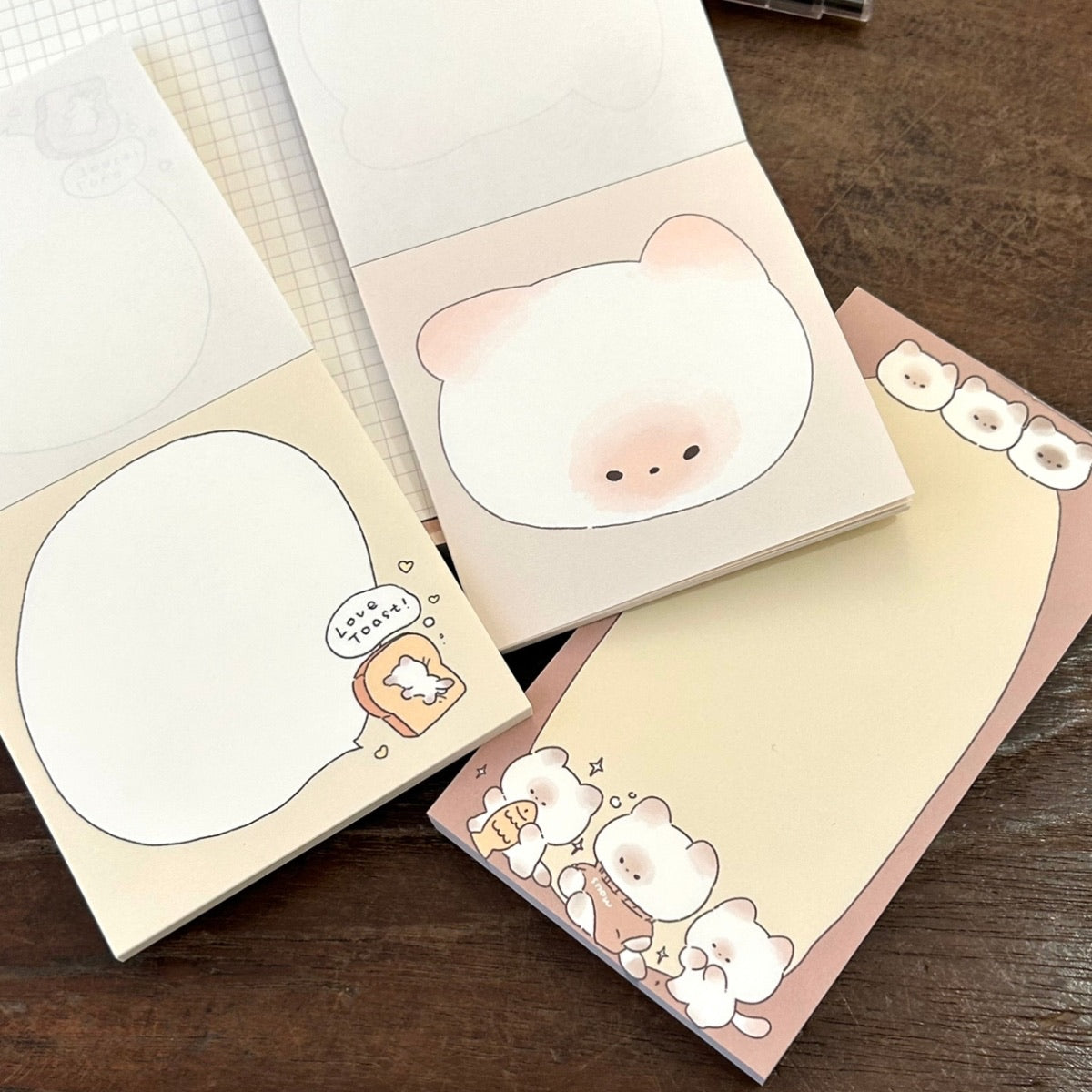 Pile-Up PuPu B5 Paper Pad | Weekly Planner | Memo Pad