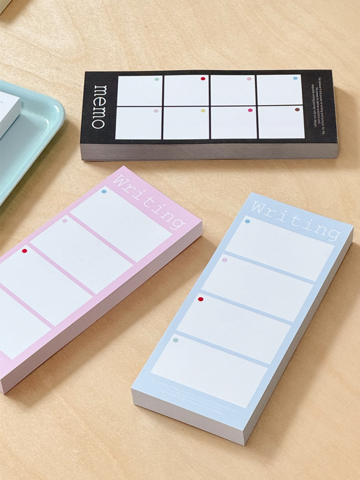 Colorful Dot Series Memo Notepads