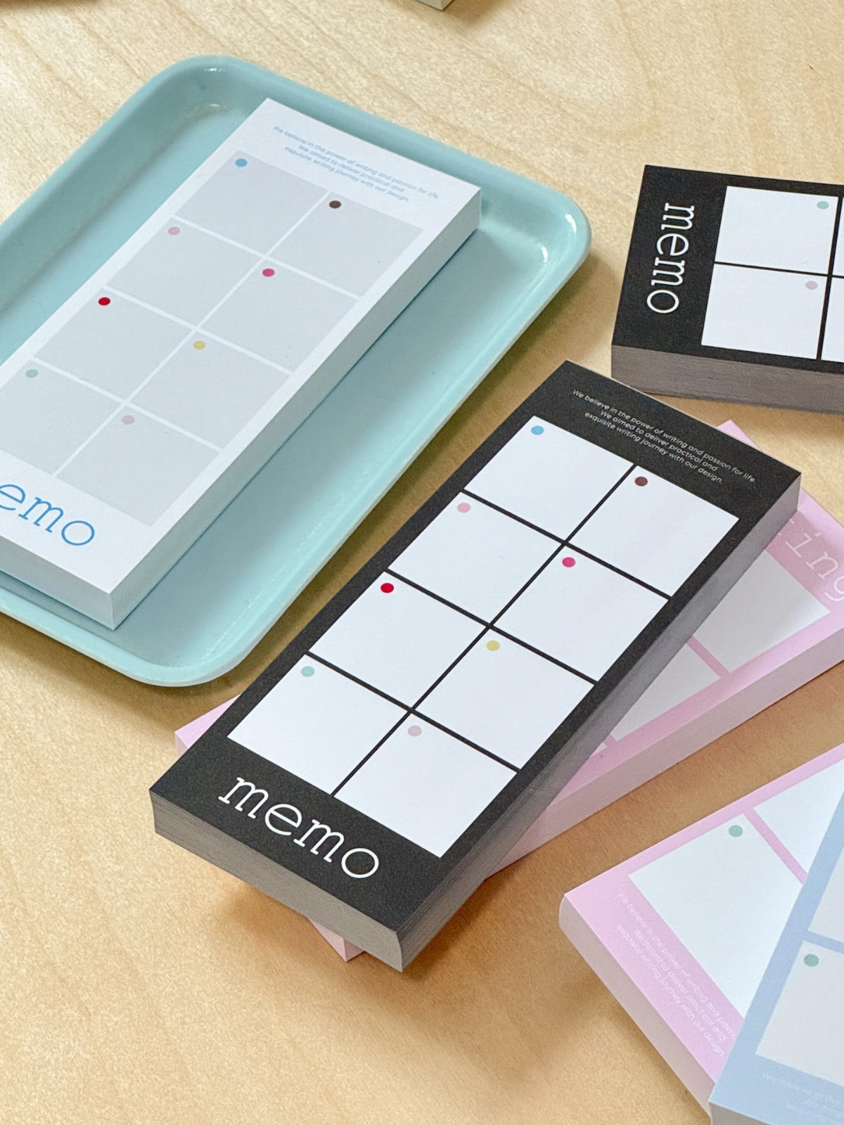 Colorful Dot Series Memo Notepads