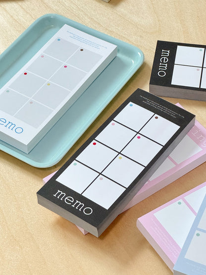 Colorful Dot Series Memo Notepads