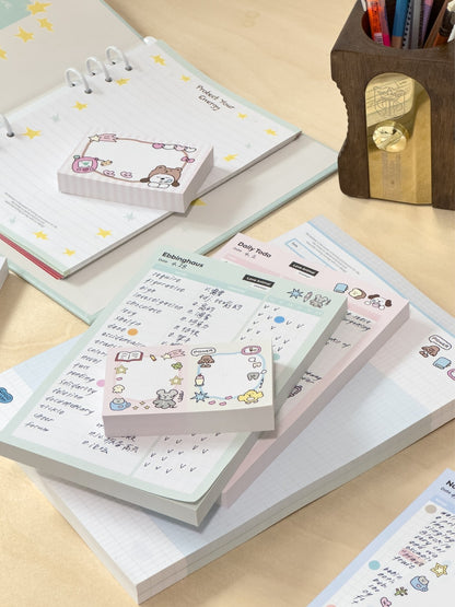 Cute Puppy Life Memo Notepads