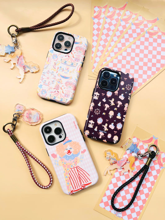 Fantasy Carnival Series Double Layer Film Shell Phone Case