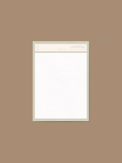 Quotes Series Industrial Style B5 Paper Pads