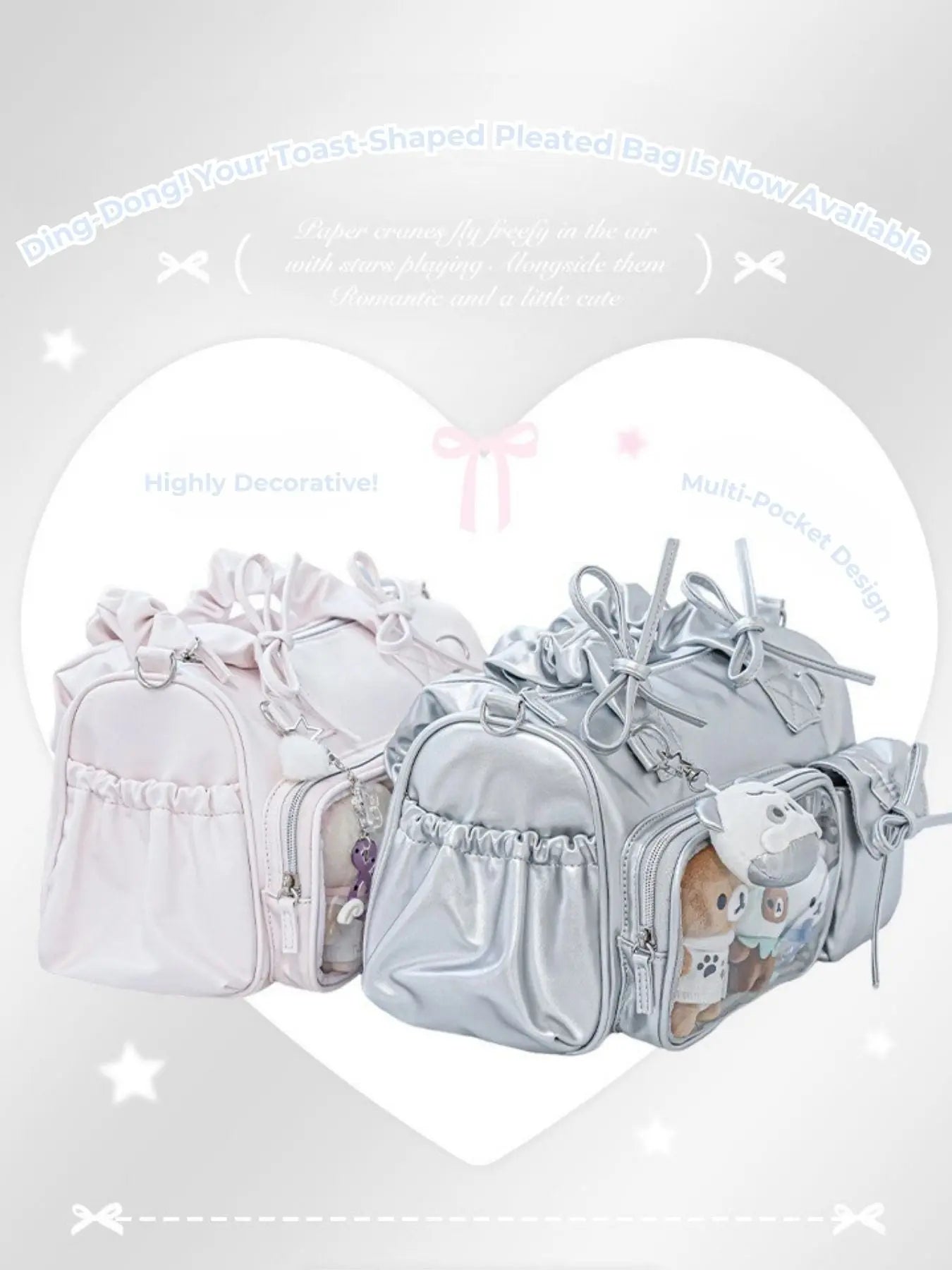 Chubby Toast Ruffle Bag - ChicChoi