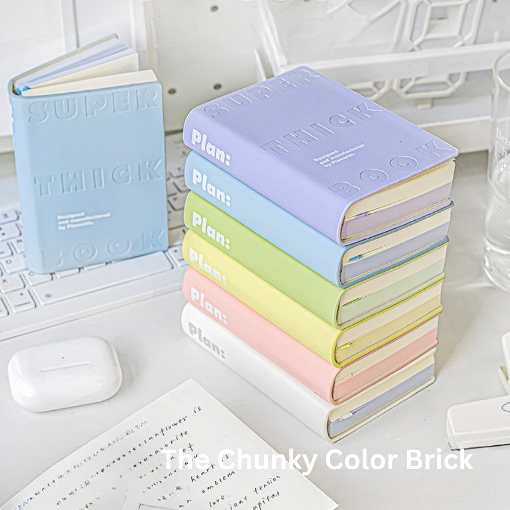 Chunky Color Brick Pocket Journal