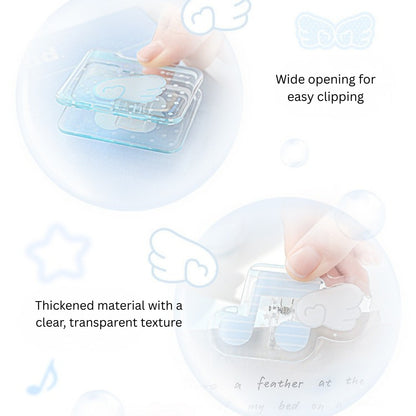Clear Series Acrylic Cute Organizer Clips
