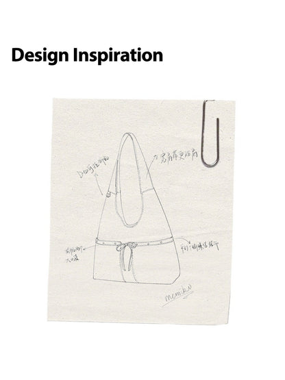 Cloud Ribbon Ballet Hobo Tote