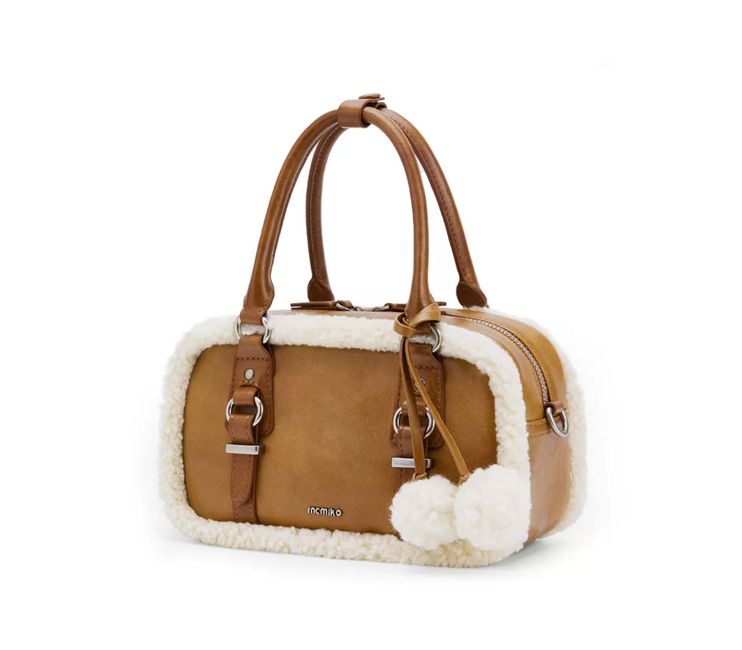 Cloudy Boston Lambswool & Leather Duo