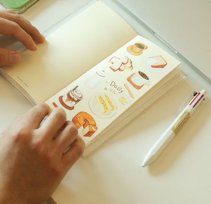 Coffee Bread • Two-Page Diary Per Day Notebook