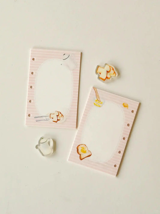 Coffee Bread M5/A7/A6 Notebook Refill Pages ChicChoi
