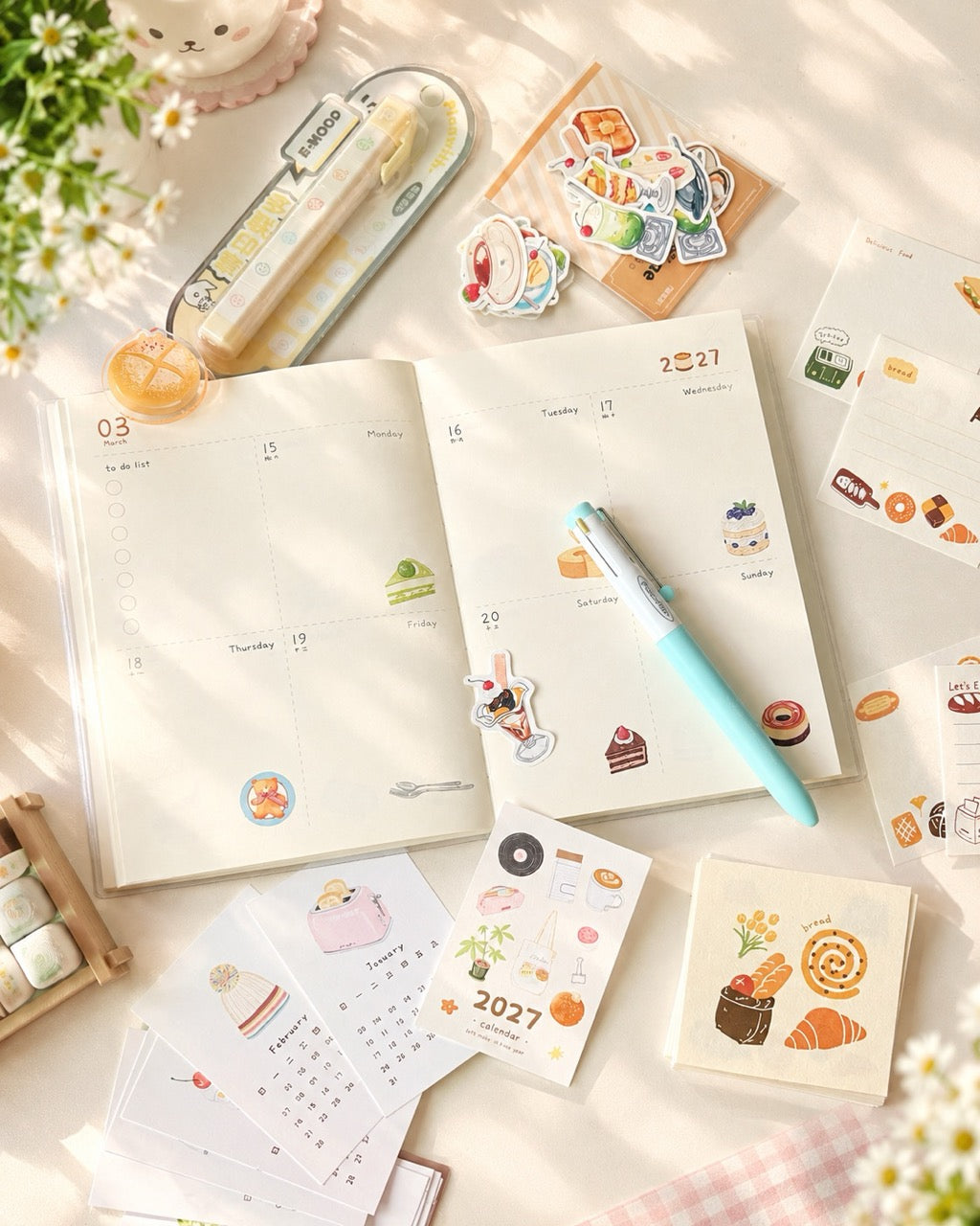 2027 A Beautiful Tomorrow B6 Illustrated Planner Gift Box Set