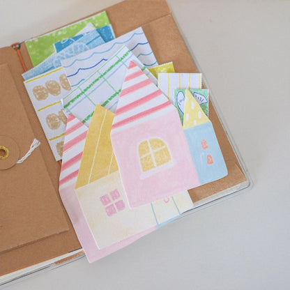 Cozy House Aesthetic Memo Pad Set
