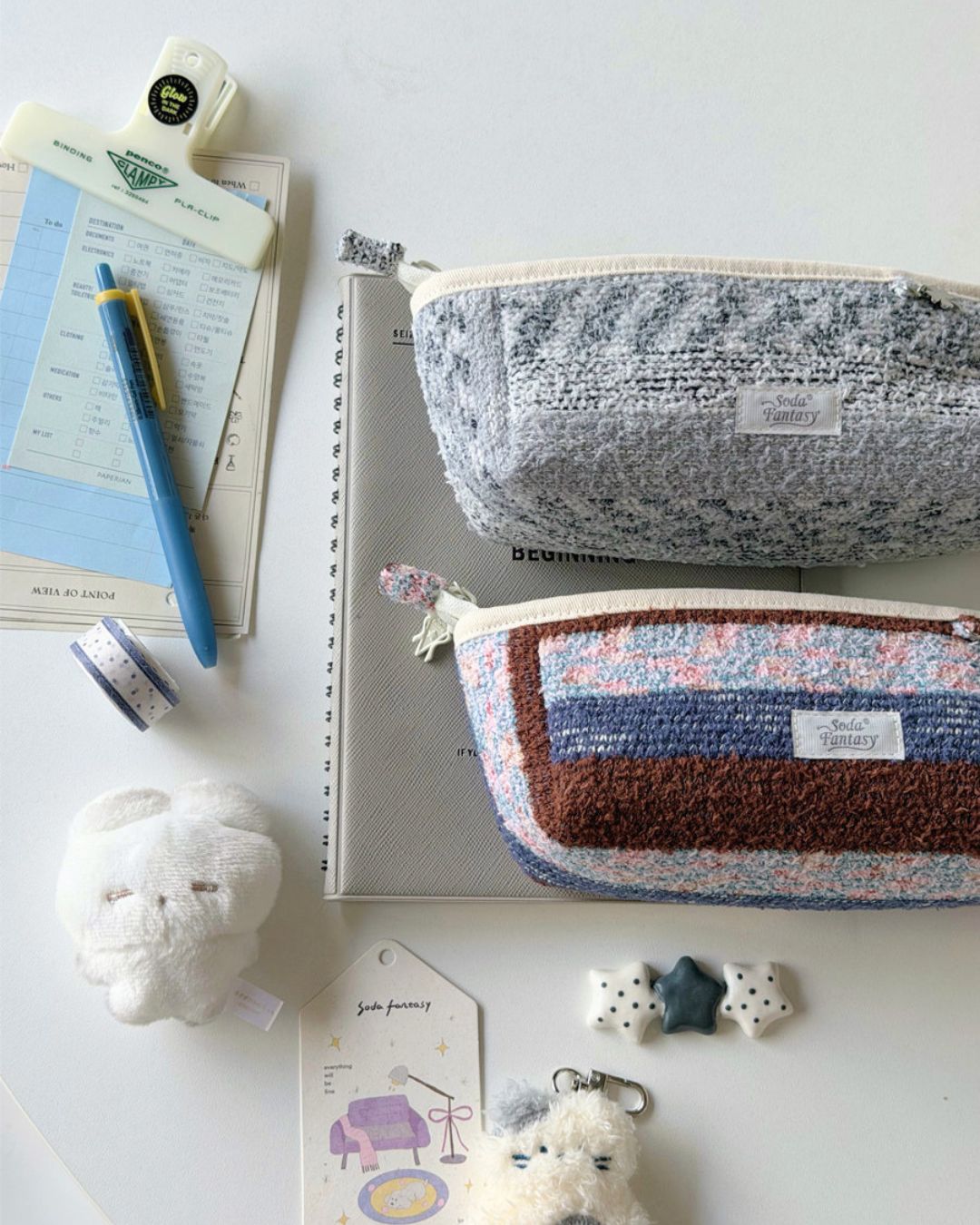 Cozy Tapestry Pencil Pouch