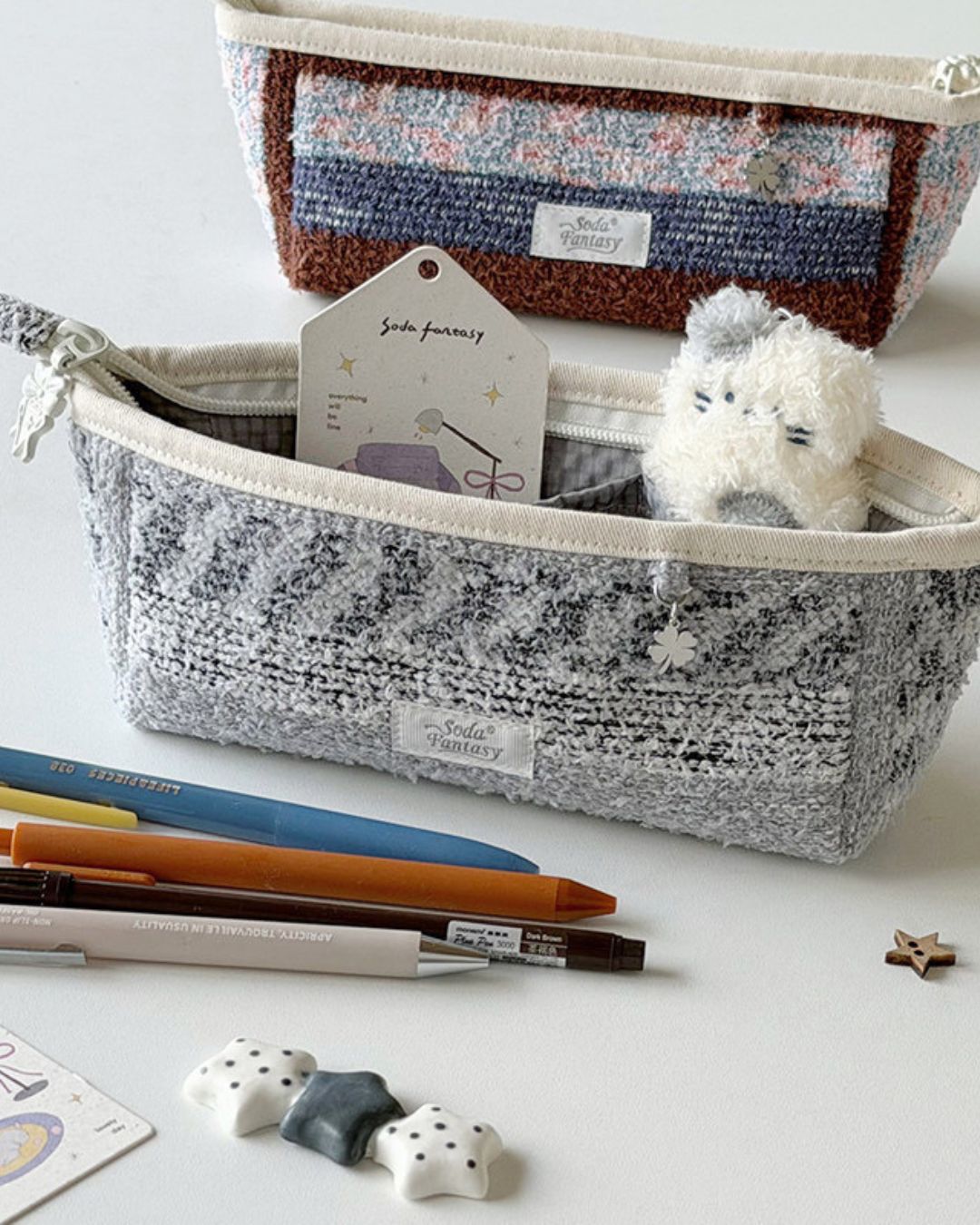 Cozy Tapestry Pencil Pouch