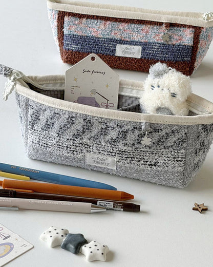 Cozy Tapestry Pencil Pouch