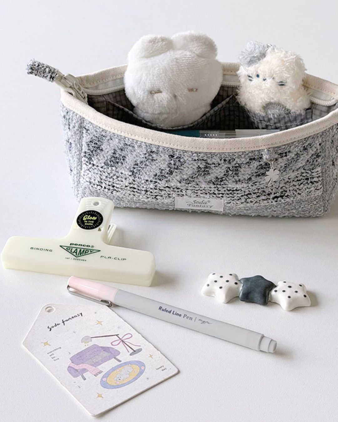 Cozy Tapestry Pencil Pouch