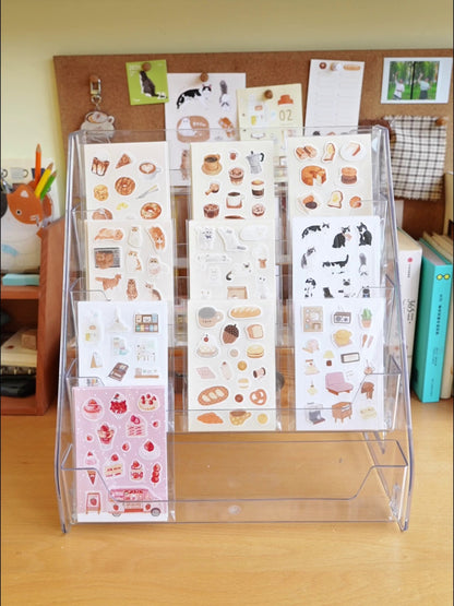 Cozy Moments Illustrated Washi Sticker Set