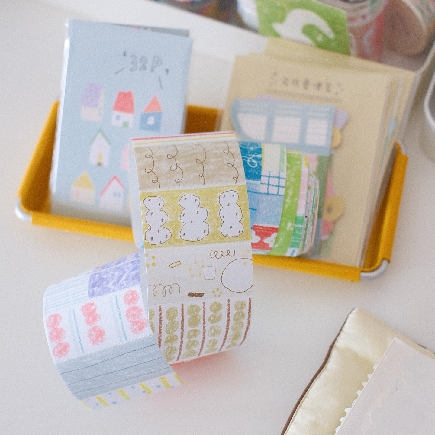 Crayon Chronicles Premium Die-cut Washi Tape