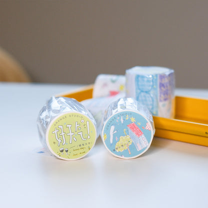 Crayon Chronicles Premium Die-cut Washi Tape