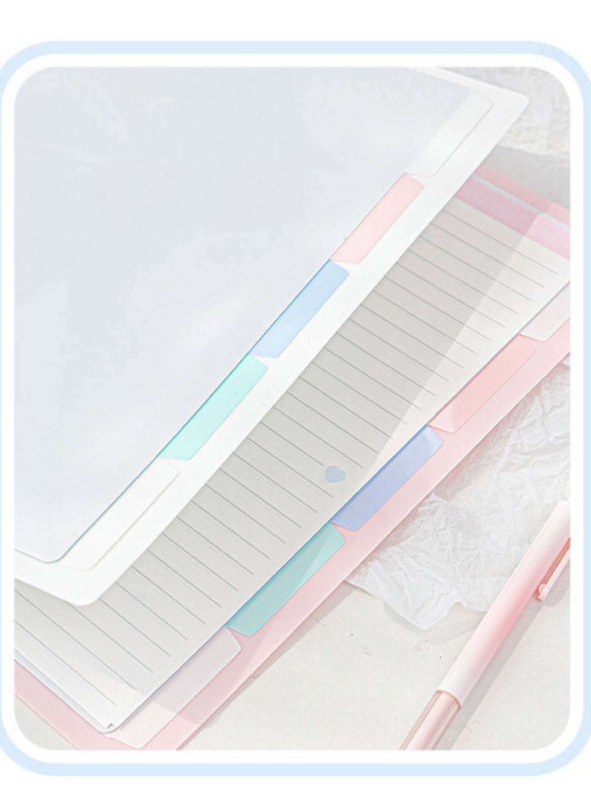 Cream-Colored B5 Loose-Leaf Notebooks