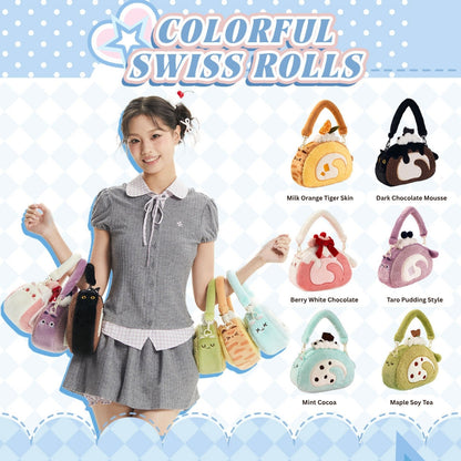 Original Plush Creamy Kitty Cake Rolls Handbag