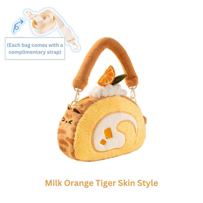 Original Plush Creamy Kitty Cake Rolls Handbag