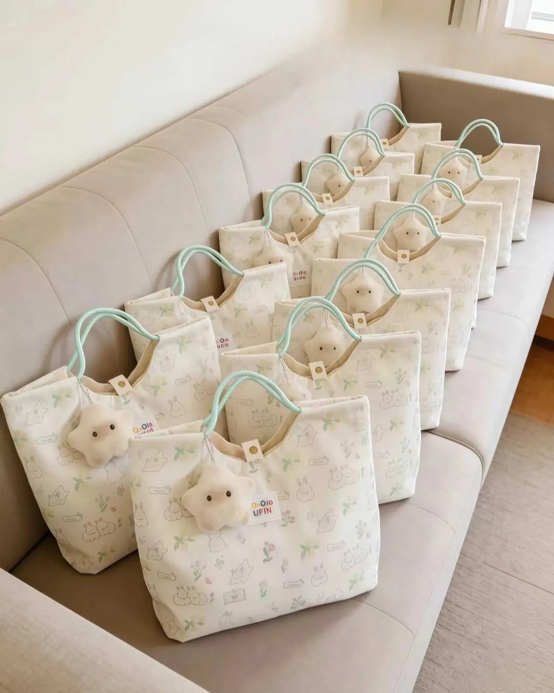 The "Squeaky Joy" Fluffy Bag Charms ChicChoi